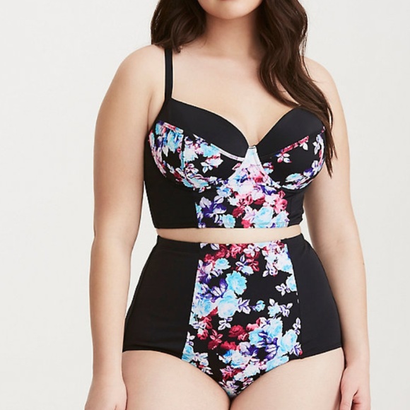 torrid Other - Floral Print 2 Piece Bikini